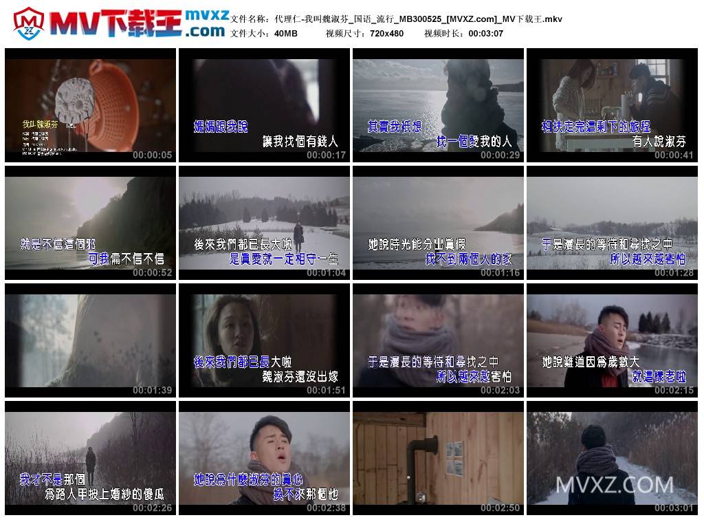 代理仁-我叫魏淑芬_国语_流行_MB300525